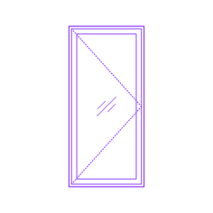 Buildings Casement Windows Rectangle Vertical Line Tracing Svg Vector, Free Vectors File